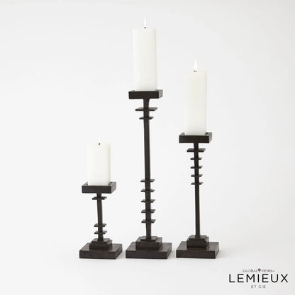 Corentin Candle Holder by Global Views. Made from unique in a traditional style.