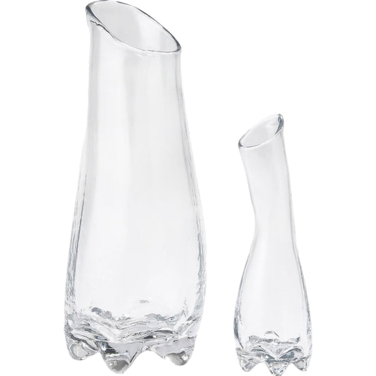 Fleur De Verre by Global Views in clear. Made from unique in a unique style.