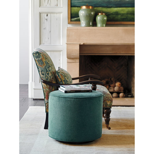 Waverly Swivel Ottoman by Lexington in calais. Made from unique in a traditional style.