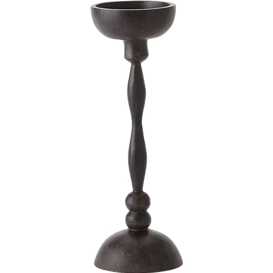 Achille Candle Holder by Global Views in bronze. Made from iron in a modern style.