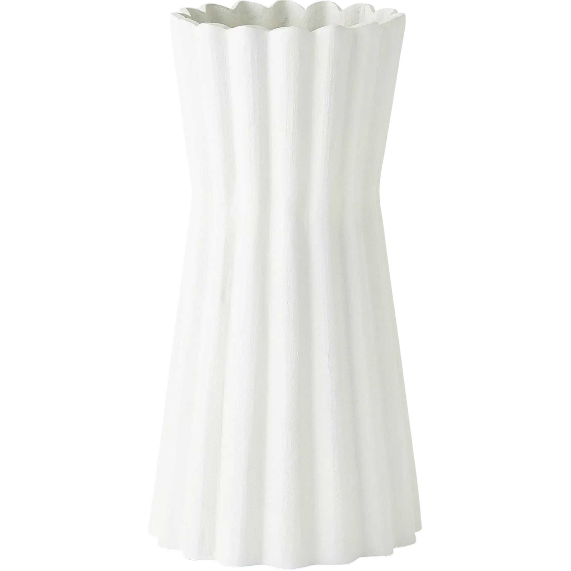 Gaspard Vase by Global Views. Made from aluminum in a modern style.