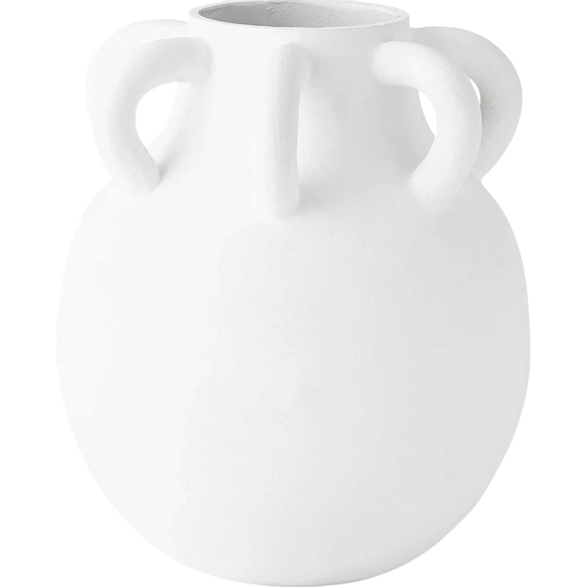 Amphora Loop Vase by Global Views in white. Made from unique in a modern style.