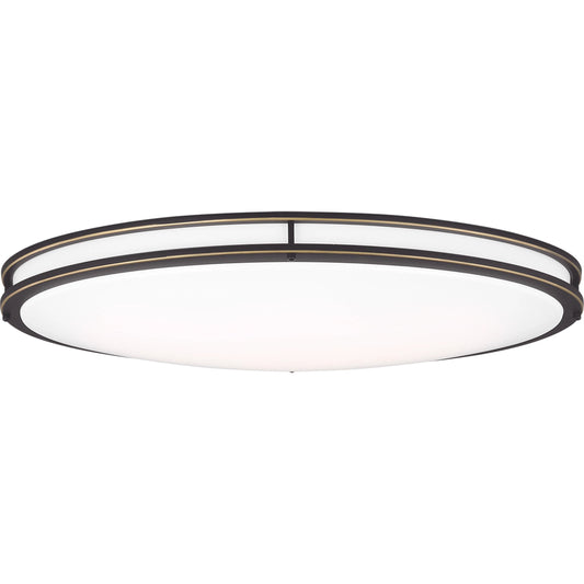 Mahone Oval LED Ceiling Flush Mount by Visual Comfort & Co.. Made from steel in a unique style.