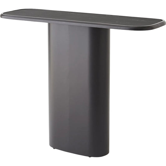 Kyrtos Console by Global Views in black, red and marble. Made from unique in a unique style.