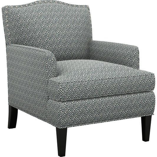 Walton Chair by Lexington. Made from mahogany, fabric in a unique style.
