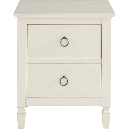 Summer Hill Nightstand by Universal Furniture in antique bronze and cotton. Made from unique in a traditional style.