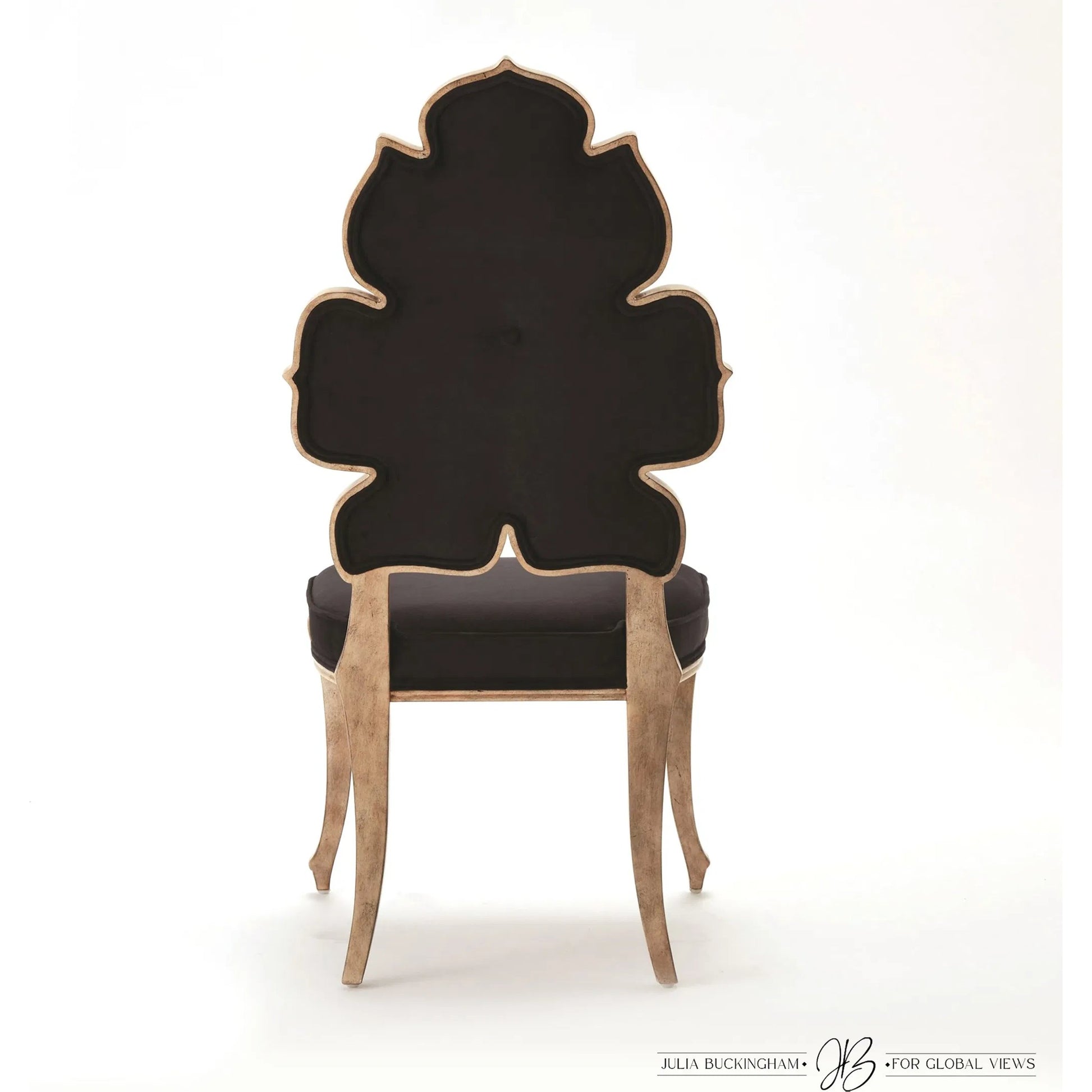 Wiggle Dining Chair by Global Views. Made from rubberwood in a cottage & farmhouse style.