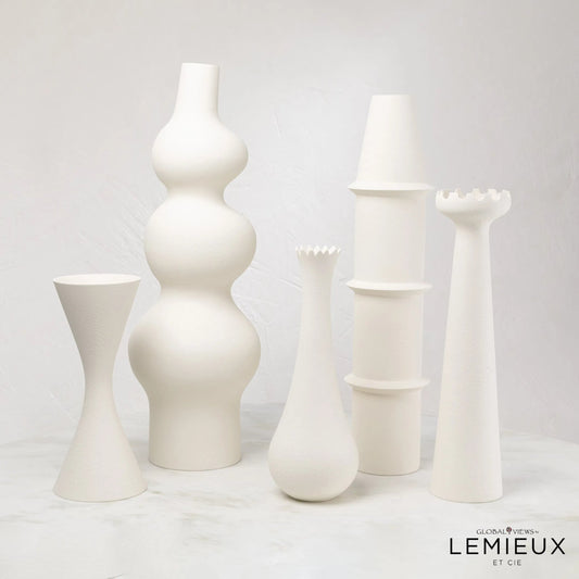 Muguet Vase by Global Views. Made from ceramic in a modern style.