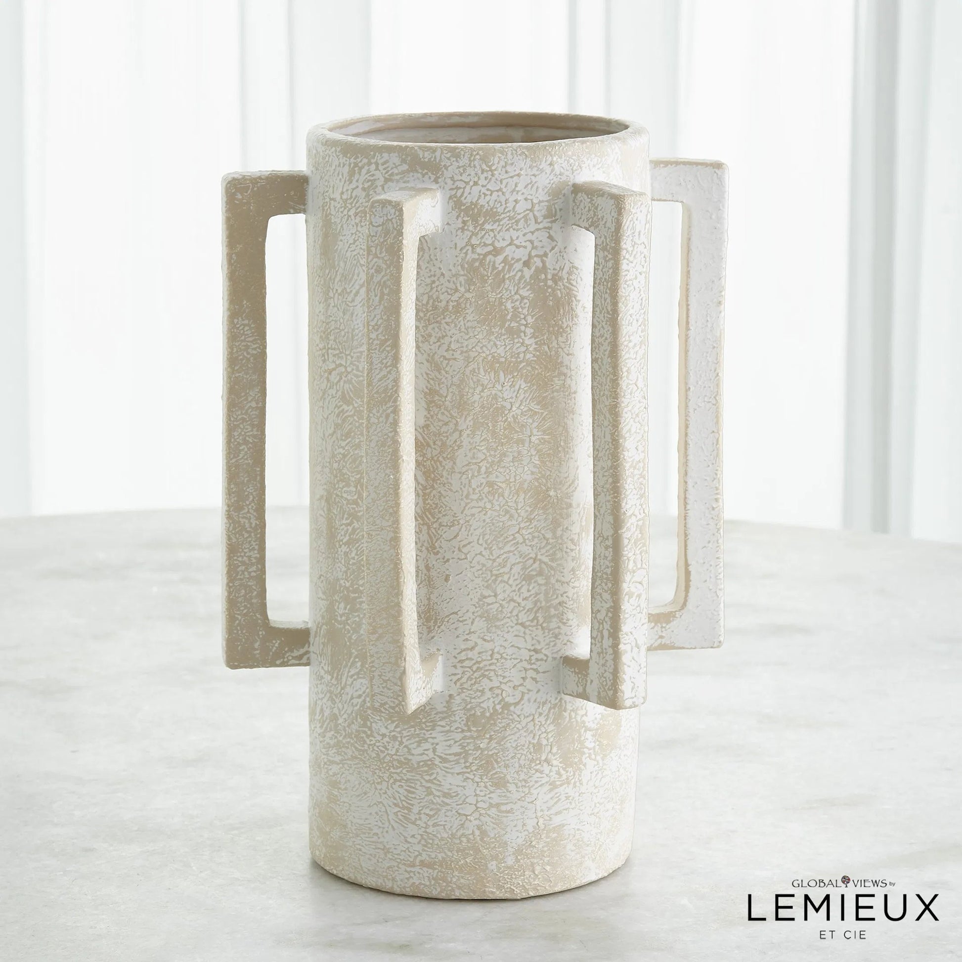 Normandie Vase by Global Views. Made from ceramic in a modern style.