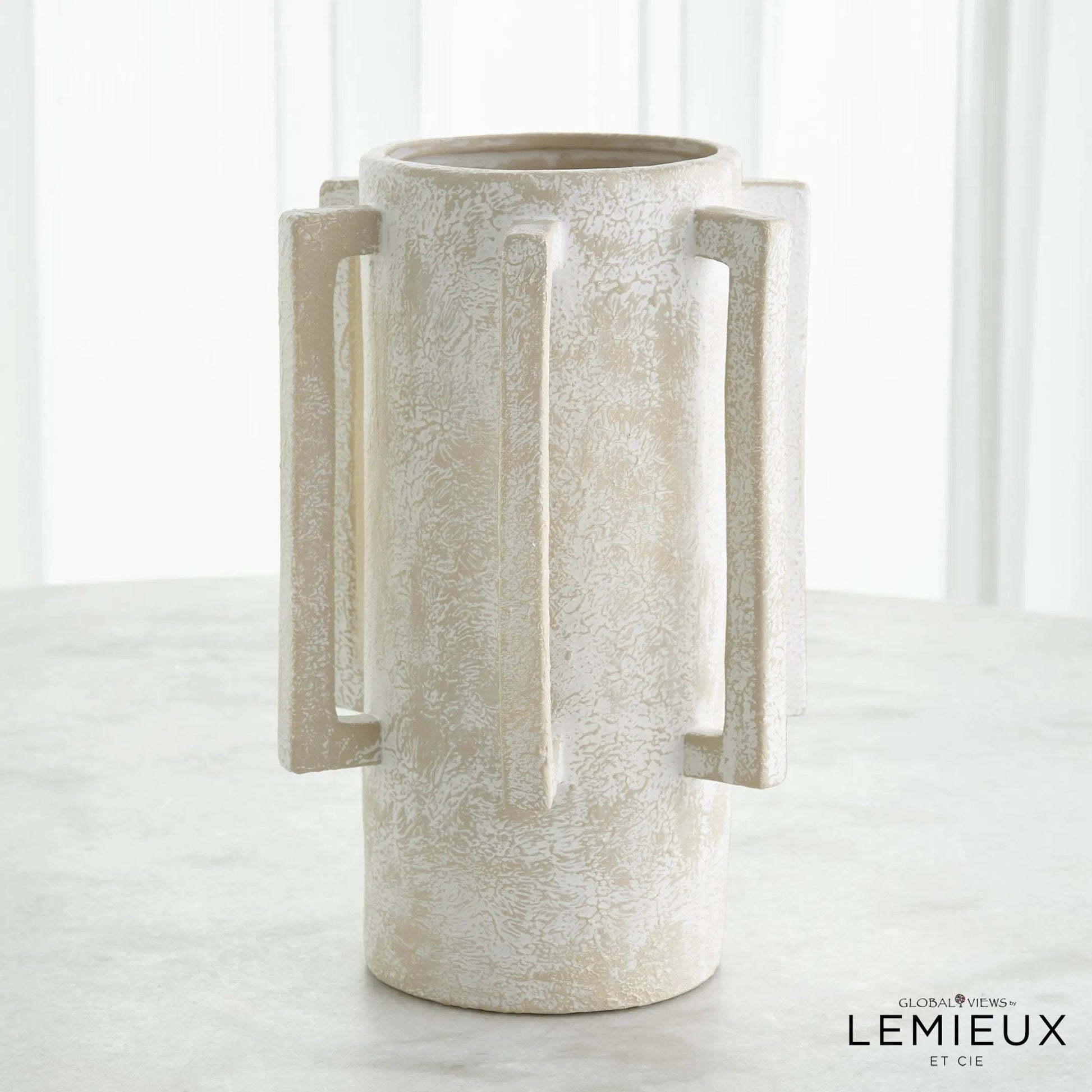 Normandie Vase by Global Views. Made from ceramic in a modern style.