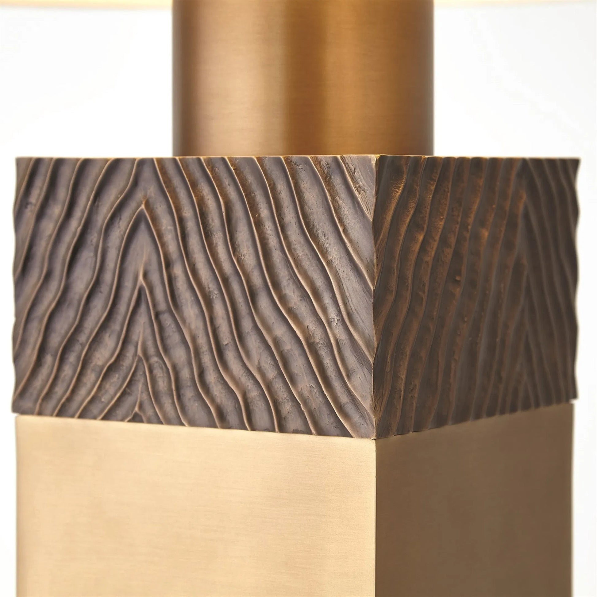 Stack Lamp by Global Views in bronze. Made from unique in a modern style.
