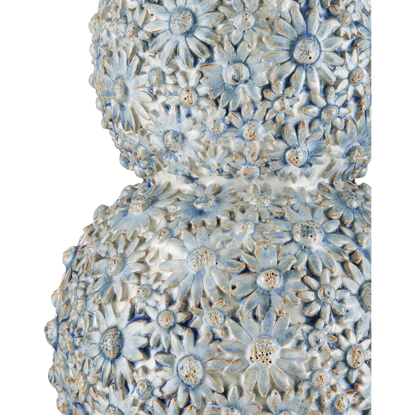 001 SI-2257365 | Closeup | Jessamine Blue Table Lamp by Currey and Company. Made from ceramic in a eclectic & global style.