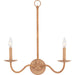 Saxon Double-Light Wall Sconce by Currey and Company. Made from unique in a modern style.