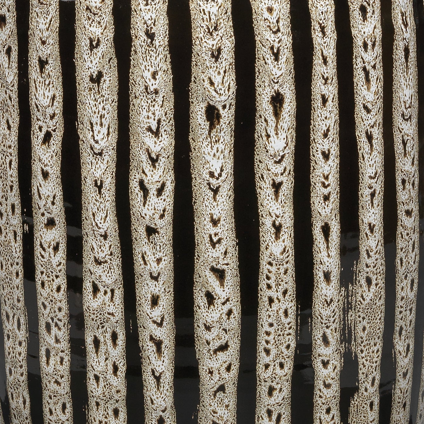 003 SR-867094 | Closeup | Barnaby Vase by Jamie Young in beige, black. Made from ceramic in a eclectic & global style.