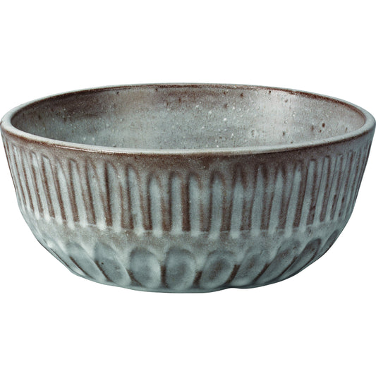 Cradle Bowl by Jamie Young in ash. Made from ceramic in a modern style.
