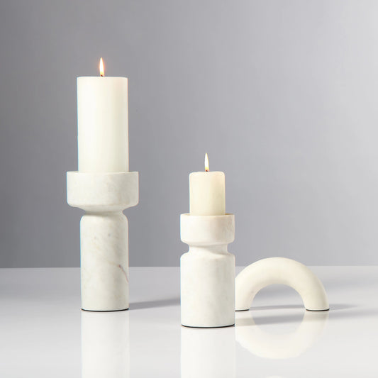 Ostrich Object by Jamie Young in white. Made from marble in a modern style.