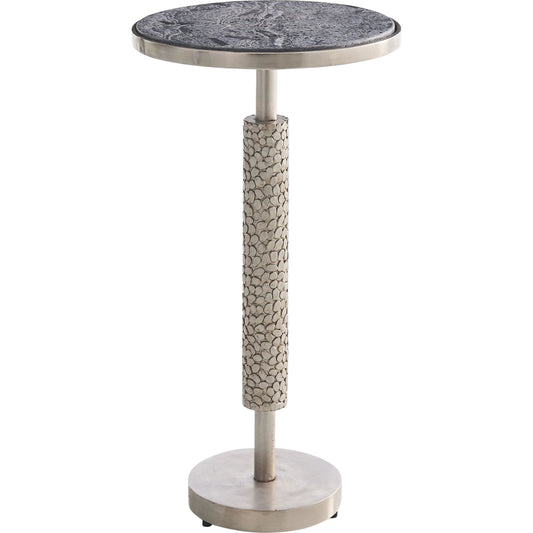 Hammered Martini Table by Global Views. Made from unique in a eclectic & global style.