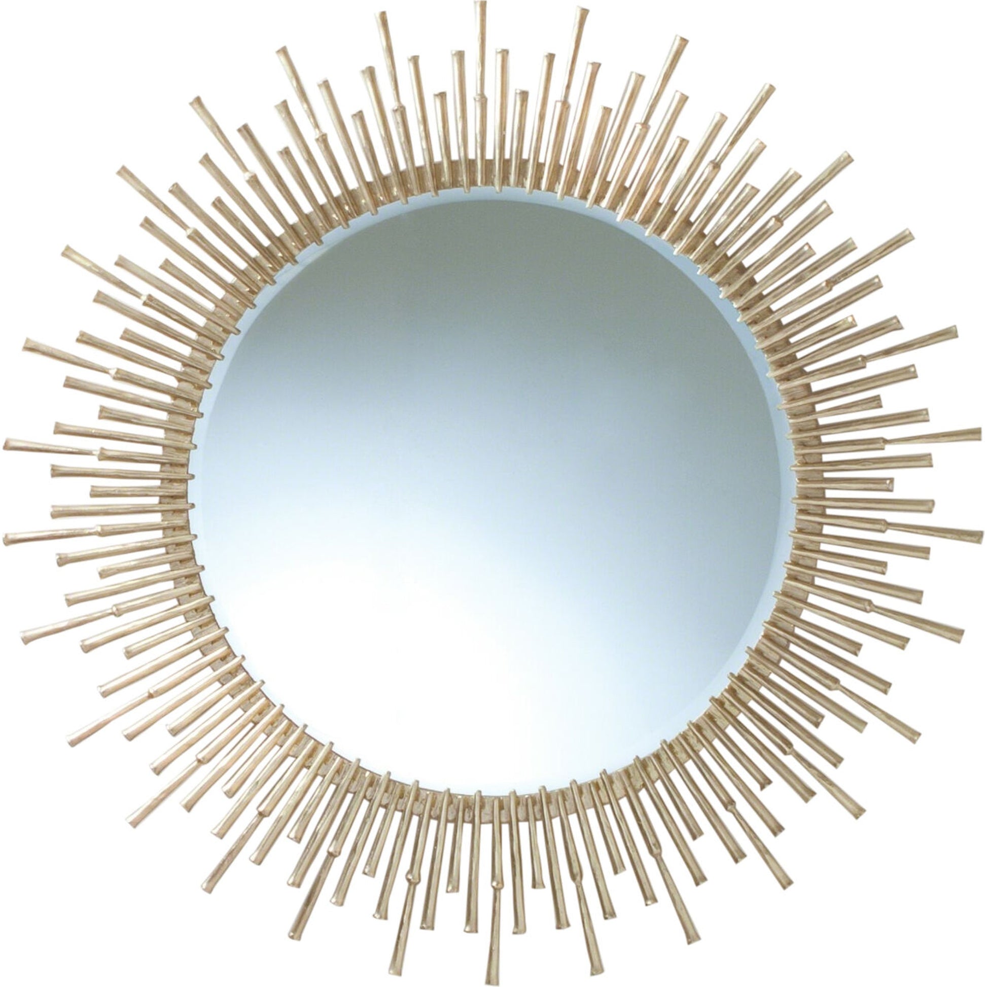 Spike Mirror by Global Views. Made from unique in a transitional style.