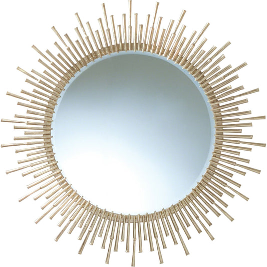 Spike Mirror by Global Views. Made from unique in a transitional style.