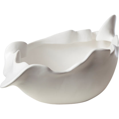 Free Form Organic Bowl by Global Views. Made from ceramic in a modern style.