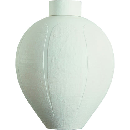 Linen Jar by Global Views. Made from porcelain in a modern style.