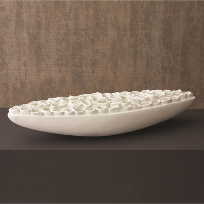 Reef Centerpiece by Global Views. Made from artistic ceramic in a coastal style.