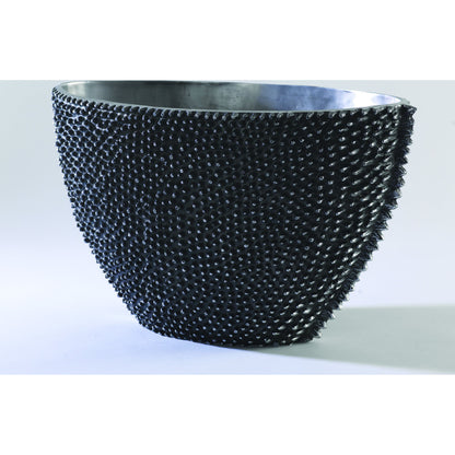 Jack Oval Bowl by Global Views. Made from cast aluminum in a eclectic & global style.