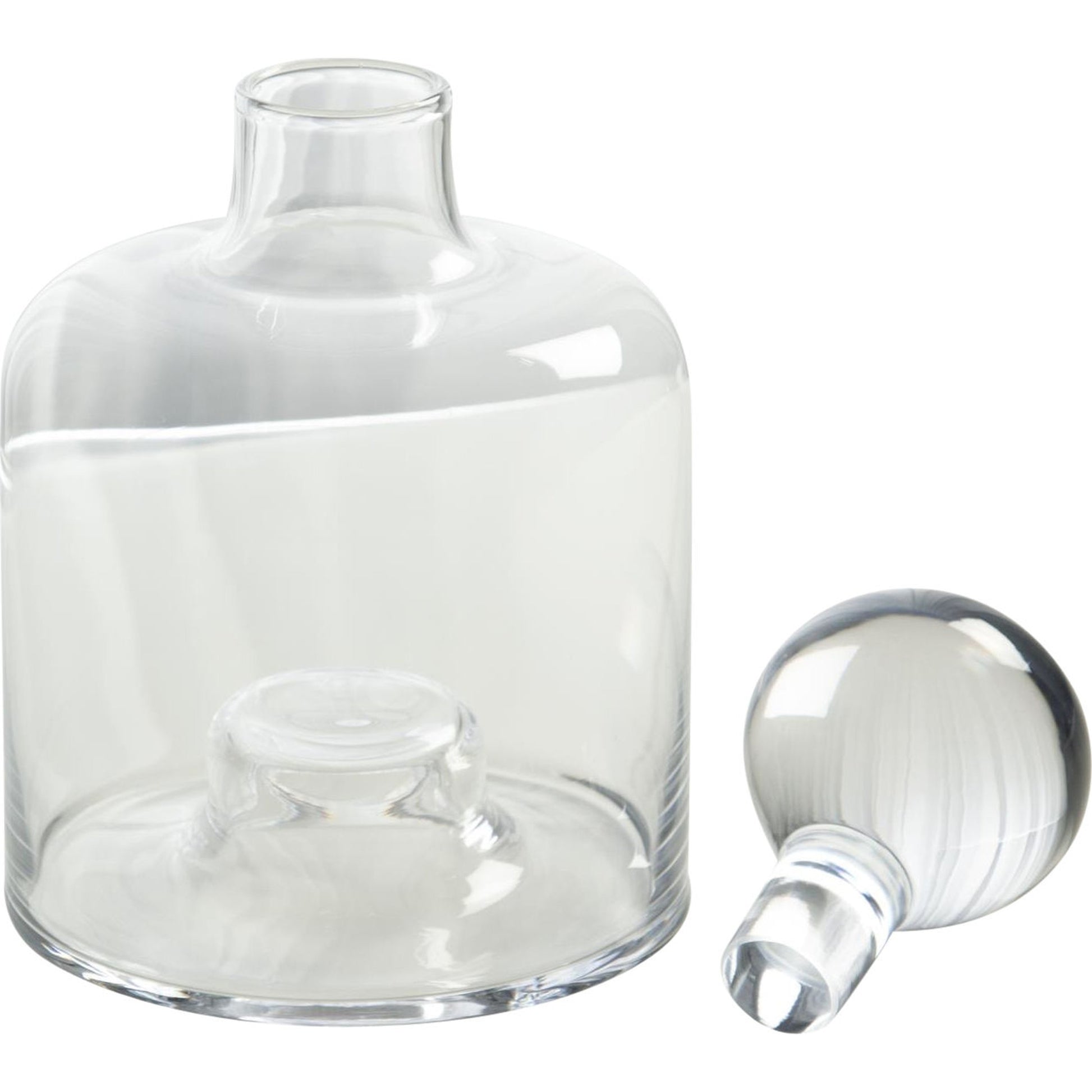 Stac Decanter by Global Views. Made from glass in a transitional style.