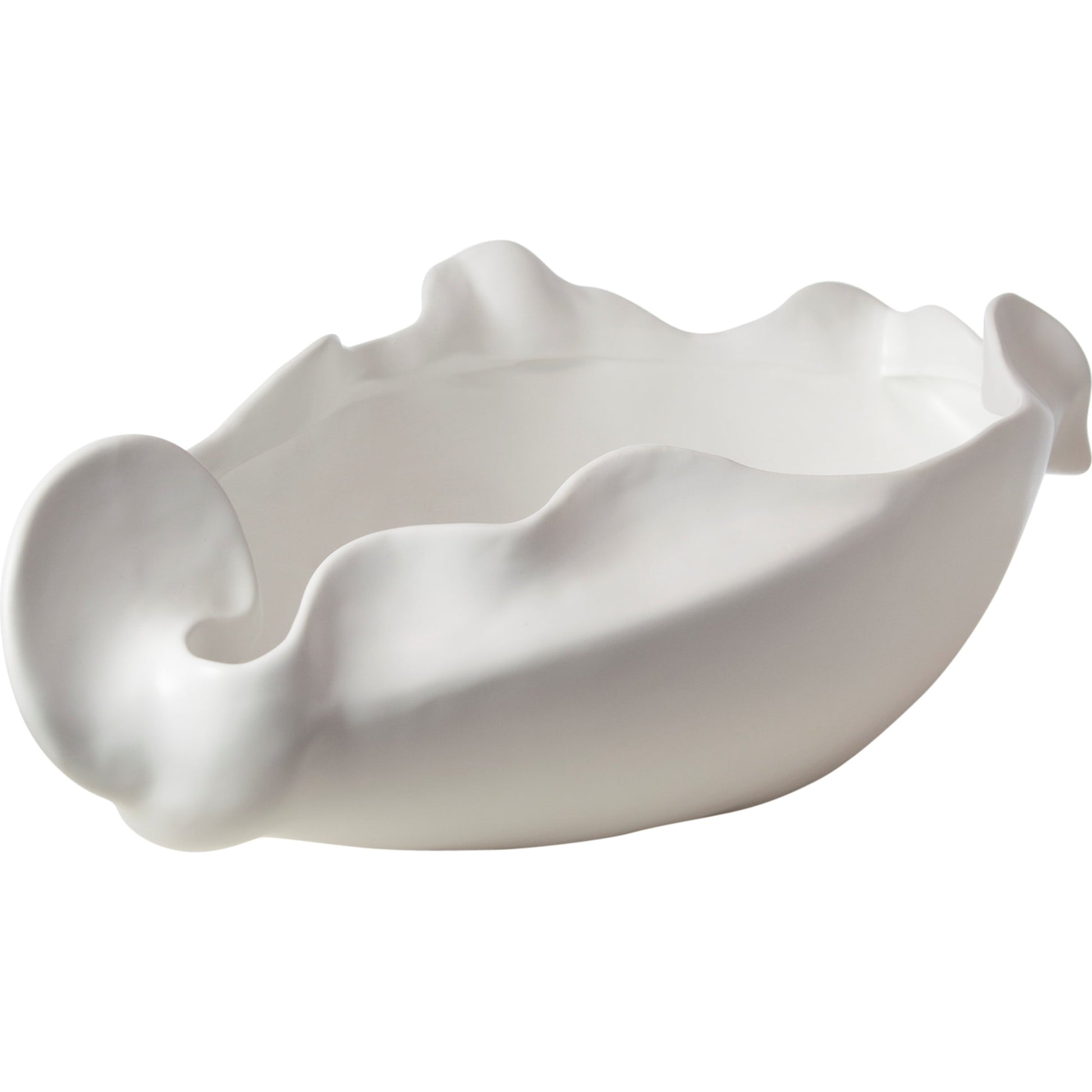 Free Form Organic Bowl by Global Views. Made from ceramic in a modern style.