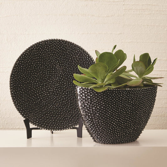 Jack Oval Bowl by Global Views. Made from cast aluminum in a eclectic & global style.