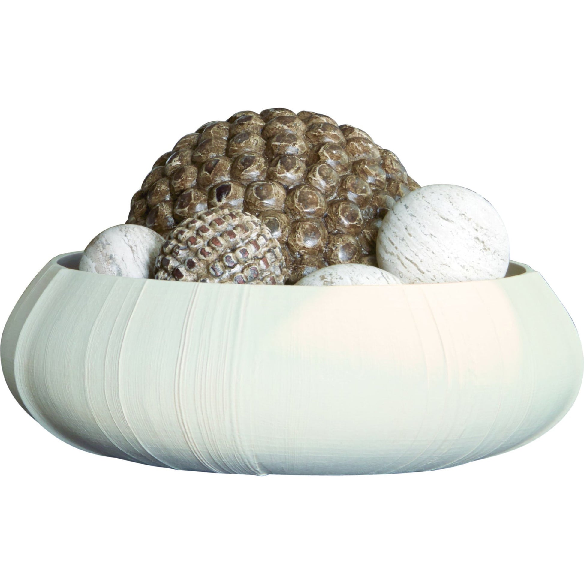 Linen Centerpiece by Global Views. Made from porcelain in a coastal style.