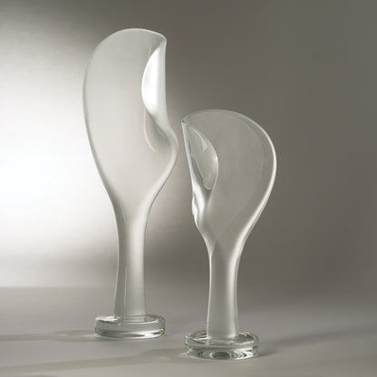 Glass Sculpture by Global Views. Made from glass in a modern style.