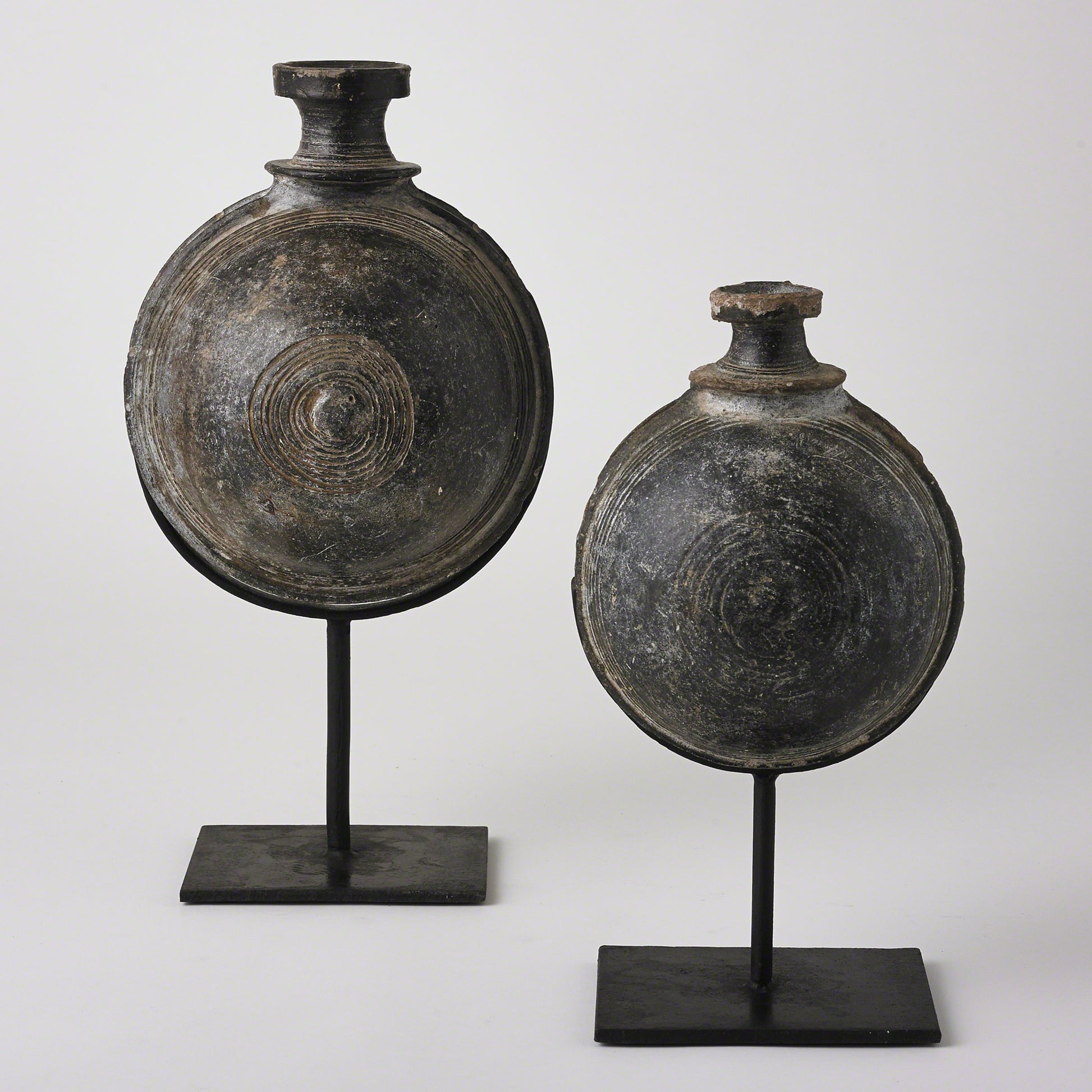 Camel Water Pot on Stand by Global Views. Made from terra cotta, iron in a eclectic & global style.