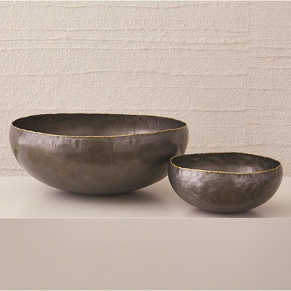 Laforge Bowl by Global Views. Made from iron in a eclectic & global style.