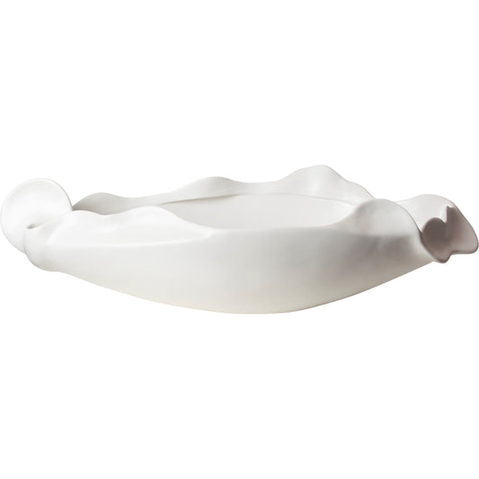 Free Form Organic Bowl by Global Views. Made from ceramic in a modern style.