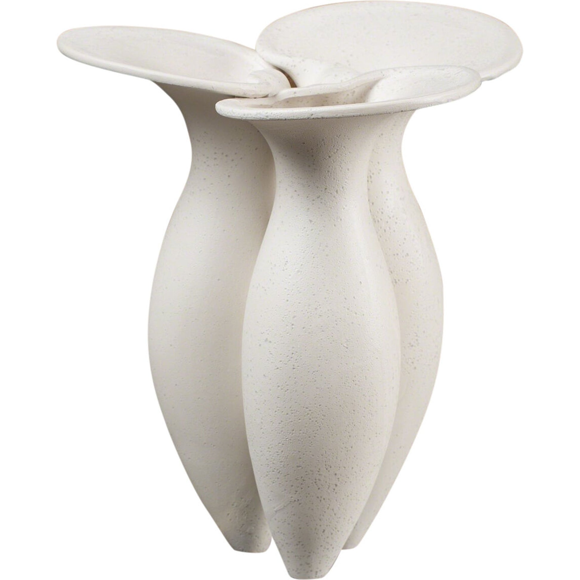 Lily Pad Vase by Global Views. Made from ceramic in a modern style.