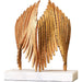 Icarus Sculpture by Global Views. Made from iron, white marble in a eclectic & global style.