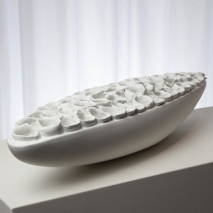 Reef Centerpiece by Global Views. Made from artistic ceramic in a coastal style.