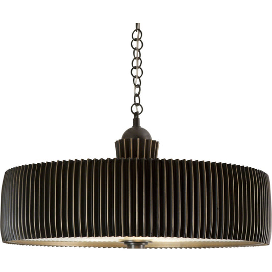 Extra Decorative Chain for Crimp Bar Pendant by Global Views in bronze. Made from metal in a transitional style.