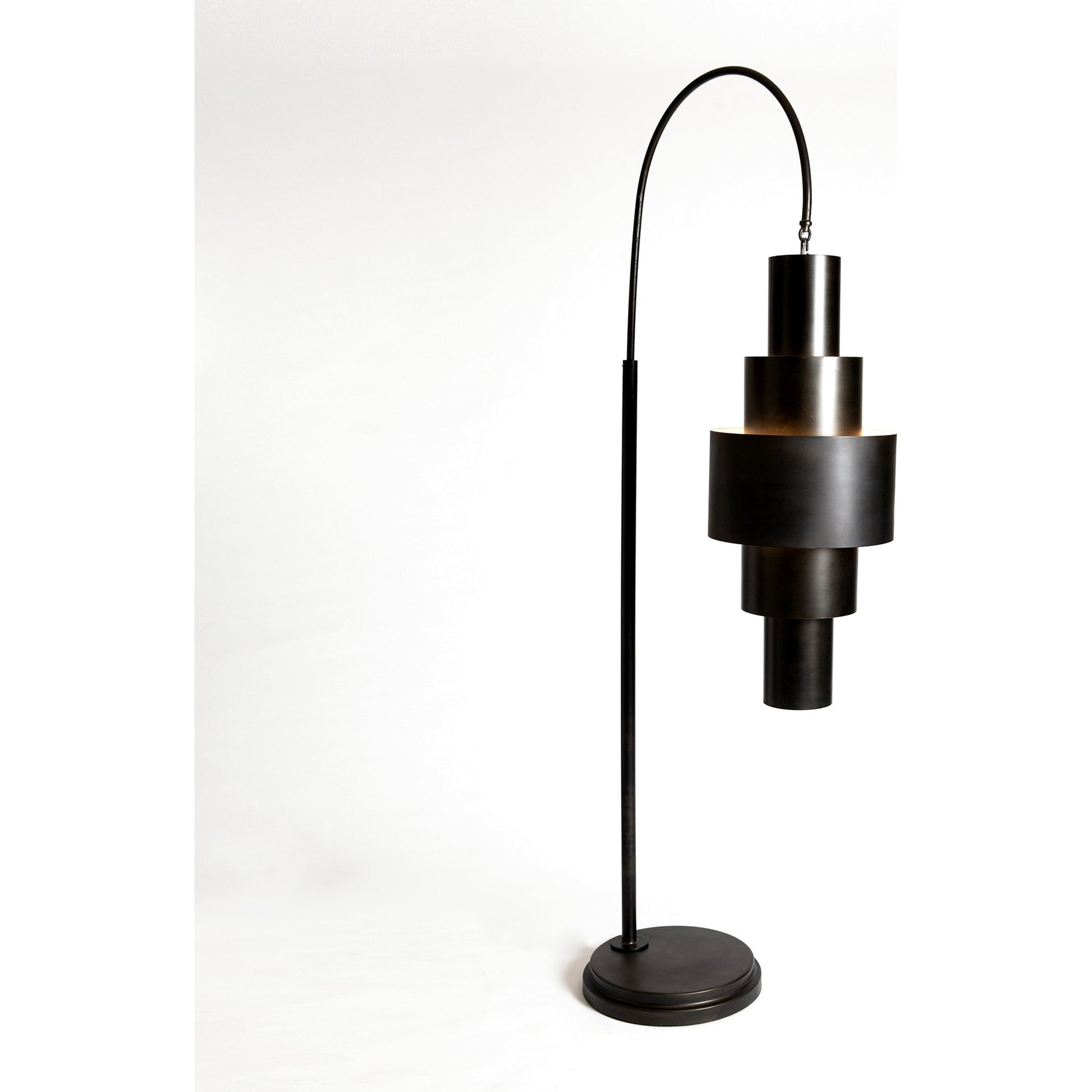 Babylon Floor Lamp by Global Views. Made from iron, steel in a modern style.