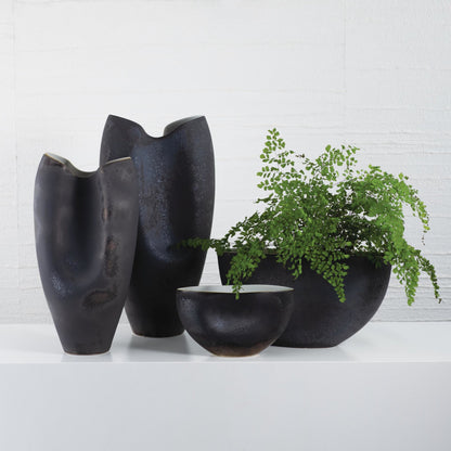 Oxus Pinched Bowl by Global Views. Made from porcelain in a eclectic & global style.