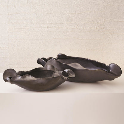 Free Form Organic Bowl by Global Views. Made from ceramic in a modern style.