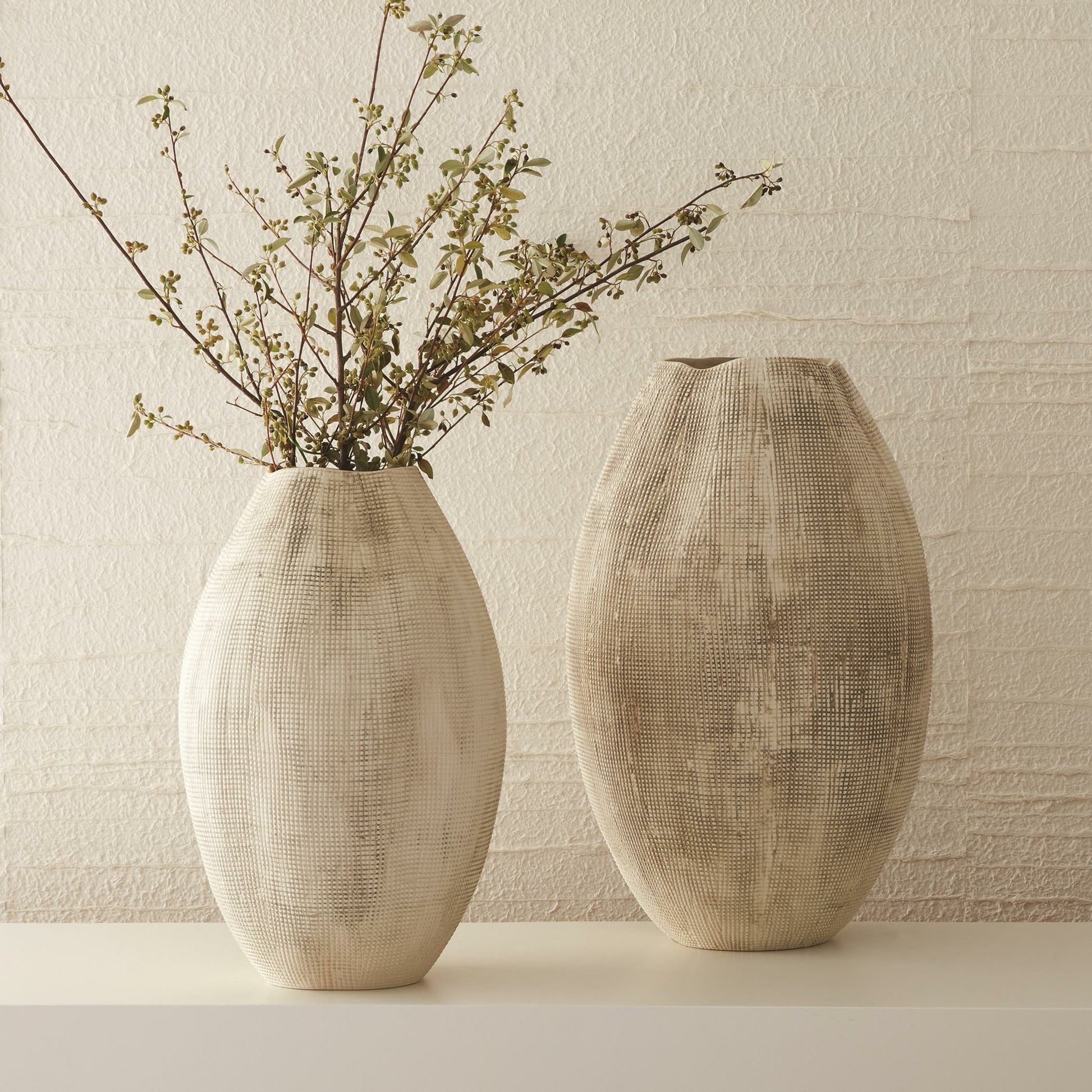 Sisal Vase by Global Views. Made from ceramic in a eclectic & global style.