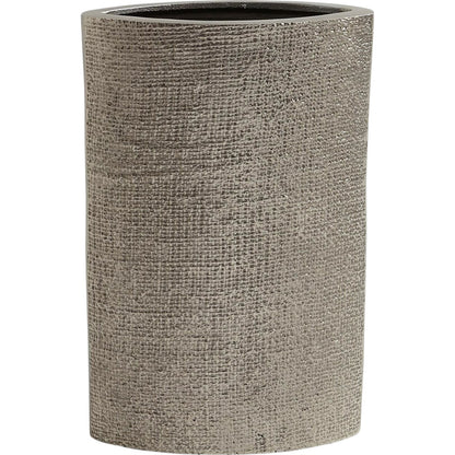 Hemp Etched Vase by Global Views in brass. Made from aluminum in a eclectic & global style.