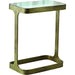Saddle Table by Global Views. Made from iron, glass in a modern style.