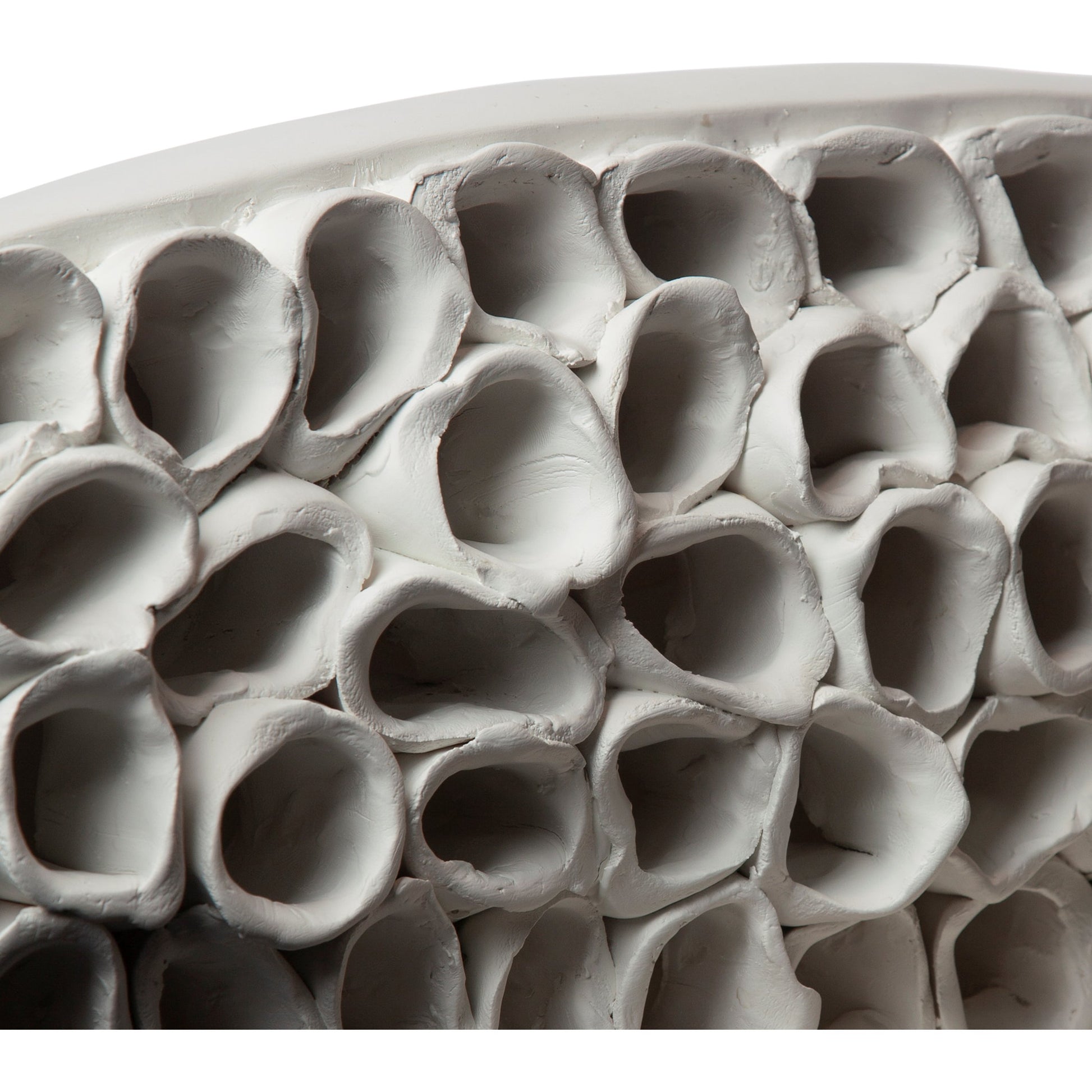 Reef Centerpiece by Global Views. Made from artistic ceramic in a coastal style.