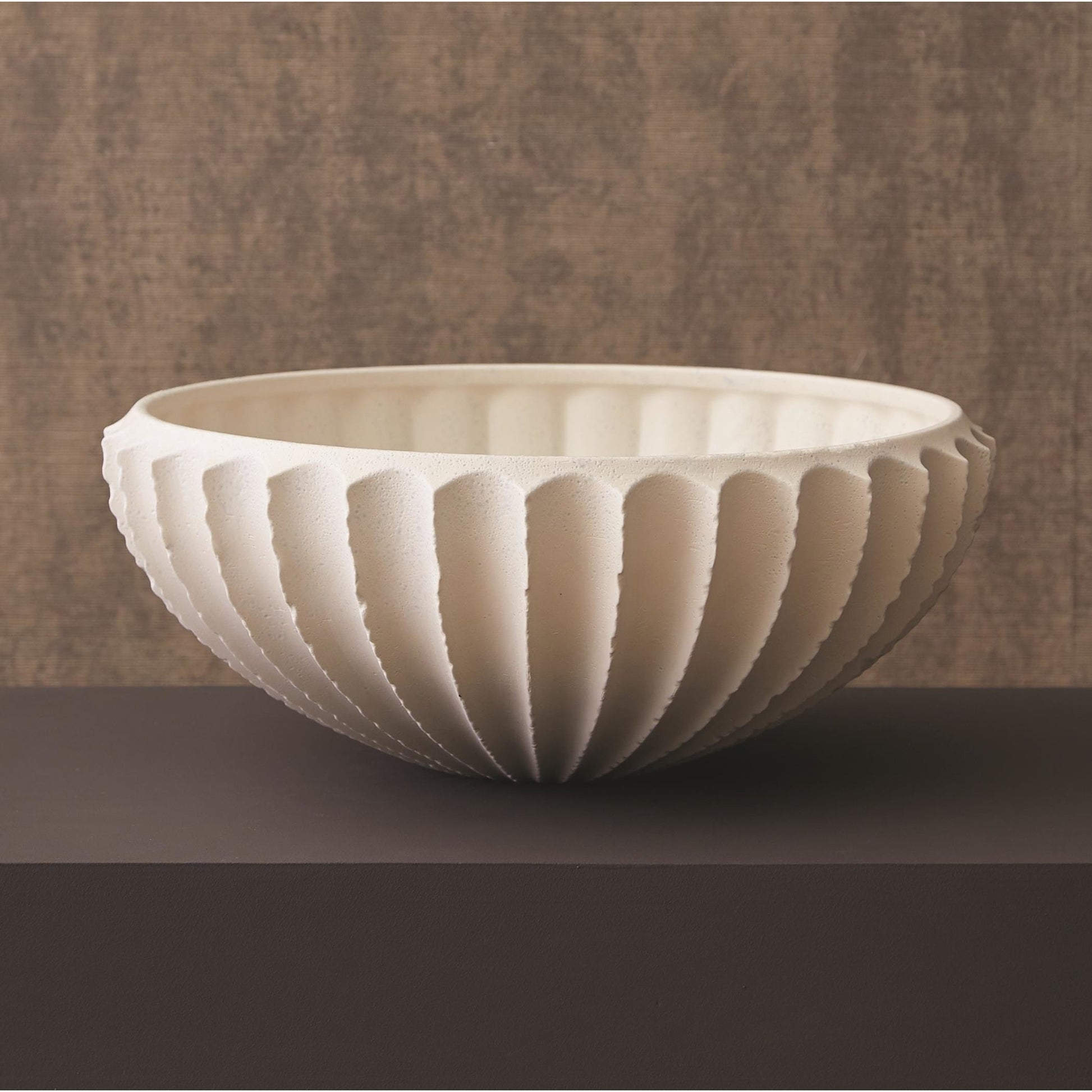 Sawtooth Bowl by Global Views in rustic. Made from ceramic in a modern style.