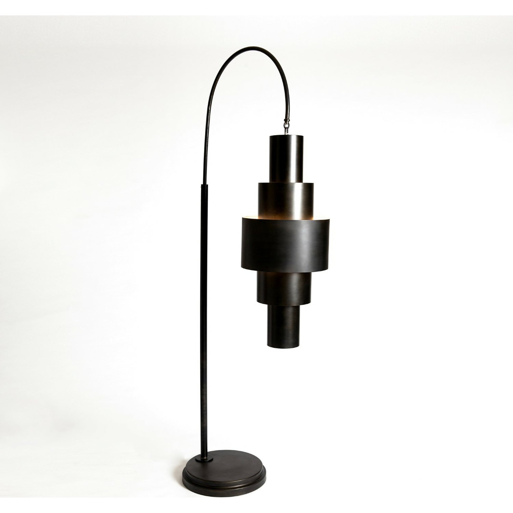 Babylon Floor Lamp by Global Views. Made from iron, steel in a modern style.