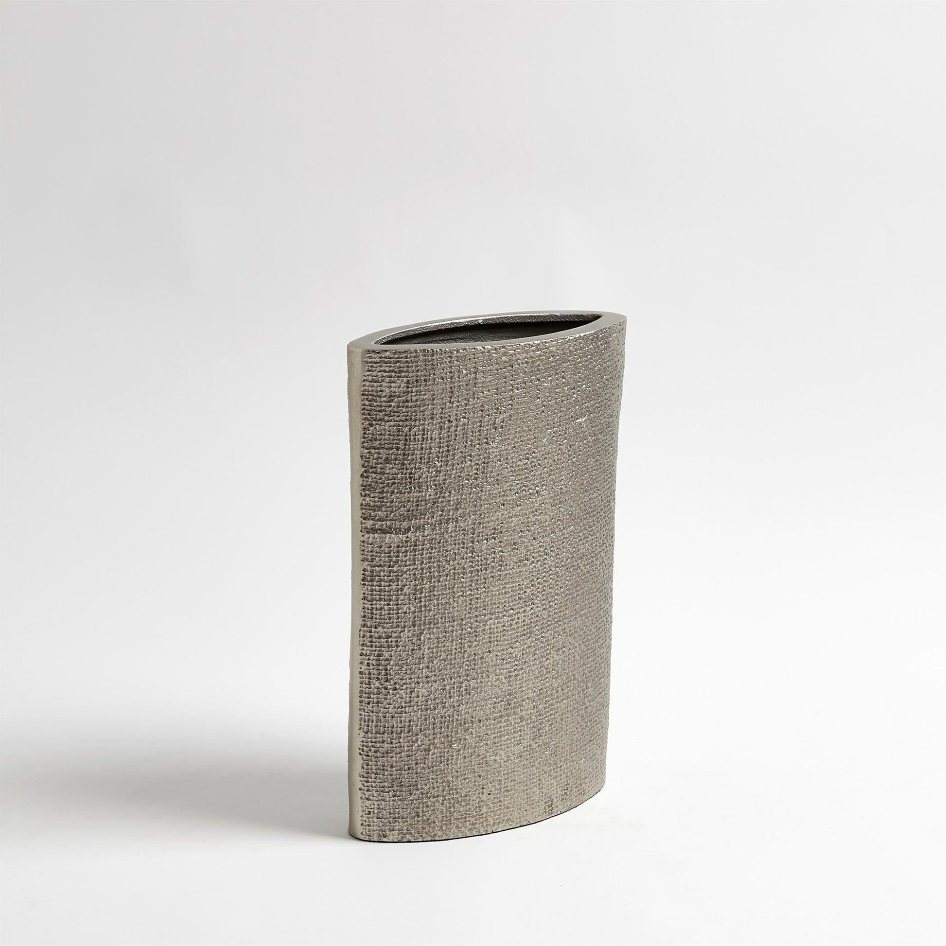 Hemp Etched Vase by Global Views in brass. Made from aluminum in a eclectic & global style.