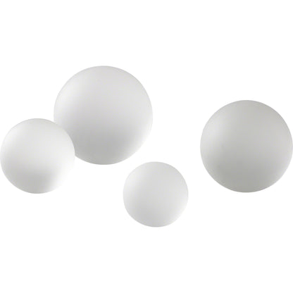Frosted Crystal Sphere by Global Views. Made from crystal in a modern style.